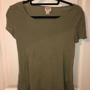 Olive green shirt